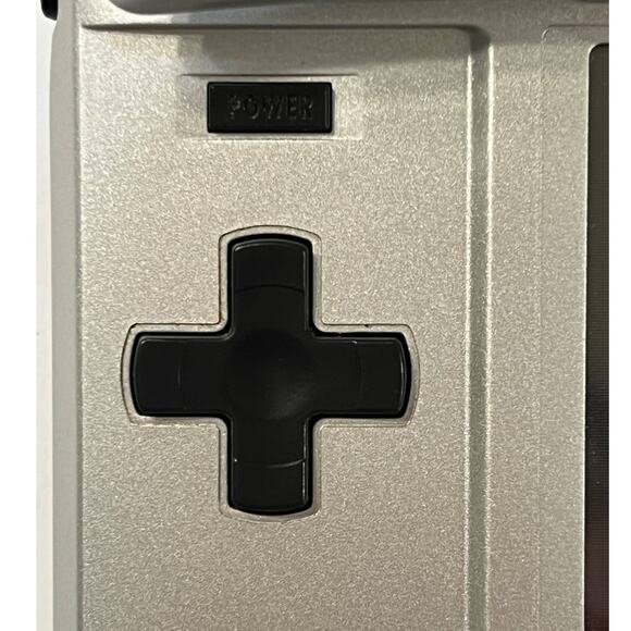 Nintendo DS NTR-001 Silver Handheld Console w Manuals Tested Works Chipped Hinge - Picture 6 of 16